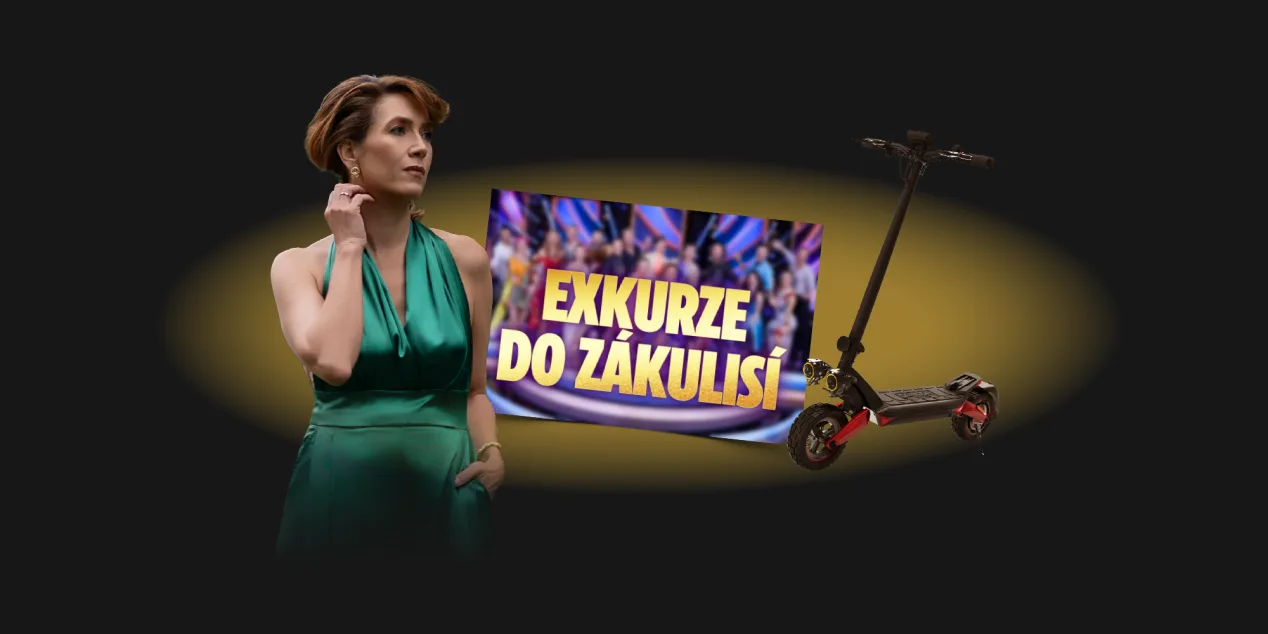 Výhry: exkurze do zákulisí StarDance, koloběžka Sencor a proměna od návrhářky