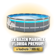 2x Bazén Marimex Florida Premium v hodnotě 7 999 Kč