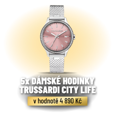 5x dámské hodinky Trussardi City Life v hodnotě 4 890 Kč